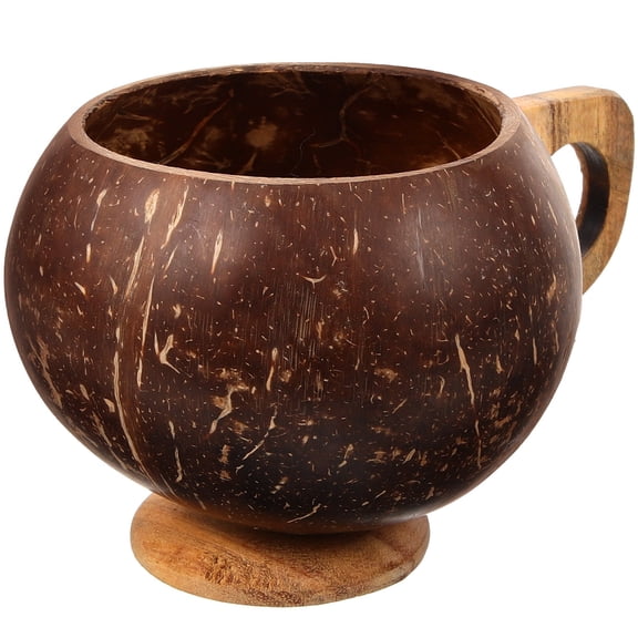 vlrwzc Coconut Cup Coconuts Drinking For Cocktail Goblet Cups Hawaiian Party Cups Wine Cups Teacup Water Glasses Coconuts-shell With High Foot Glasses