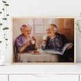 thumbnail image 3 of Cuadros Decorativos 5D bricolaje completo taladro diamante pintura feliz viejo amantes punto de cruz bordado Ehuebsd Nuevos Originales, 3 of 7