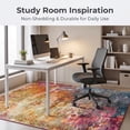 thumbnail image 6 of ICEANT 5'x7' Large Area Rugs, Abstract Pattern Carpets for Living Room Bedroom Dining Room, Washable Non Slip Printed Mat,Color Surge, 6 of 8