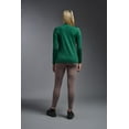 thumbnail image 3 of Expert Brand USA-Made Women's DriMax™ V Neck Athletic Long Sleeve, Forest Green, M, 3 of 6