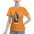 thumbnail image 1 of Women's Basic Short Sleeve T-Shirt Demon Slayer: Tanjirou and Nidouzi, 1 of 6