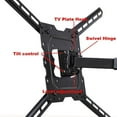 thumbnail image 2 of VideoSecu Full Motion TV Wall Mount for most 26 32 39 42 43 46 47 48 49 50 55" LED LCD Plasma HDTV Display Tilt Swivel Flat Panel Screen Articulating Bracket with VESA 600x400/400x400mm BD5, 2 of 7