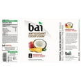 thumbnail image 2 of Bai Cocofusion Antioxidant Infused Beverage, Madagascar Coconut Mango, 18 Fl Oz, 12 Count, 2 of 5