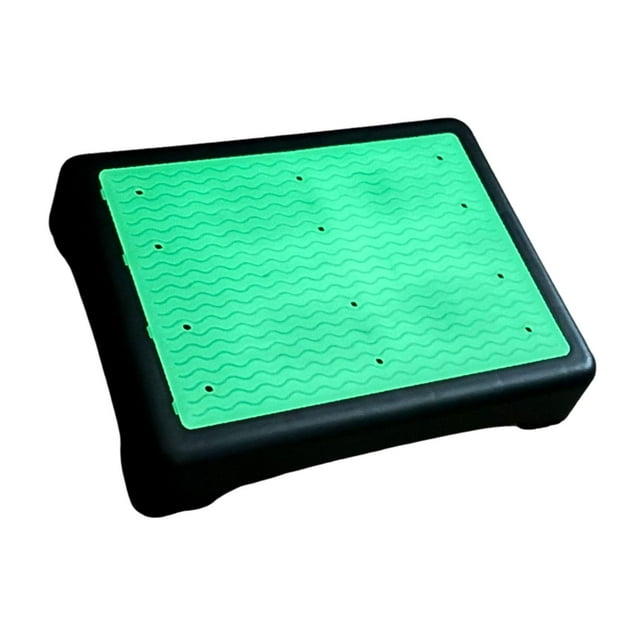 Taburete ajustable para adultos, antideslizante, reposapiés estable, para interiores y exteriores, portátil, para escaleras de oficina