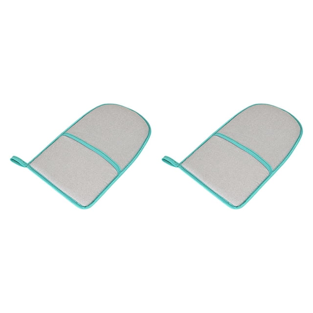 2x Guantes de planchación de guantes Vaporizador de planchado Guantes de planchado impermeabilizado Manga de plancha de planchado Mittenas protectores gris oscuro