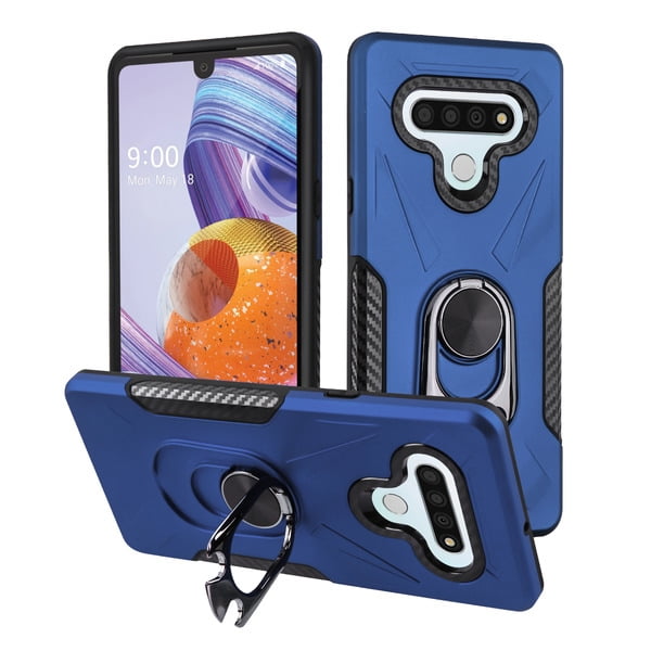 LG Stylo 6 Phone Case Hybrid Dual Layer Armor Rugged Shockproof