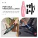 thumbnail image 2 of USB Charging Mini Handheld Duster Collector Vacuum Cleaner Dust Cleaner Wet And Dry Dual Use for Car R-6054 (Pink), 2 of 3