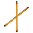 thumbnail image 1 of unbranded 2Pcs Metal Extension Rod for Light Fixtures 17.0x0.6x0.6in, 1 of 6