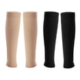thumbnail image 1 of 2 pares de calcetines de compresión para piernas, sin pies, varicosas, Hugo Calcetines de compresión hasta la rodilla, 1 of 10