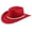 Red, variant on Woolen Party Hat With Sparkling Rhinestones Design Easy To Care For Performances