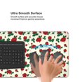 thumbnail image 5 of Disketp Rose Flowers Gaming Mouse Mat Long Extended Mouse Pad Desk Mat Non-Slip Rubber Mice Pads Stitched Edges(315.5 x 16 x 0.12 Inches), 5 of 8