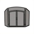 thumbnail image 1 of Uniflame 3 Fold Black Wrought Iron Arch Top with Doors, 1 of 1