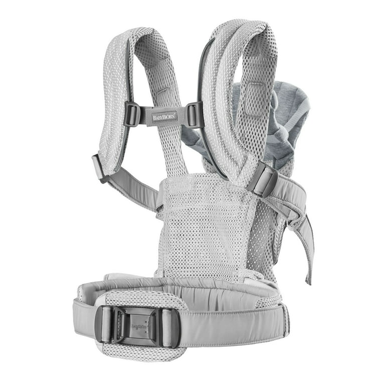 BabyBjorn Baby Carrier Harmony, 3D Mesh, Silver