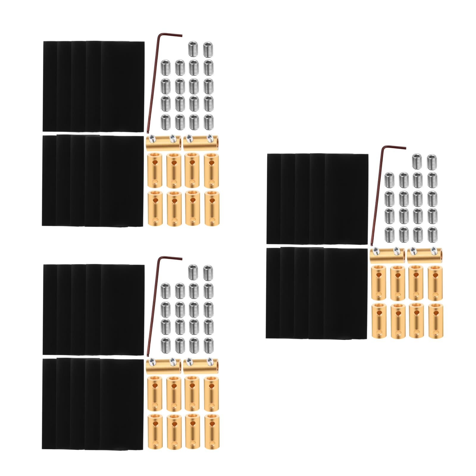 HEMOTON HOMEMAXS 3 Sets Copper Wire Terminal Connectors with Screws, Quick Electrical Wiring Connectors for Circuit Terminals