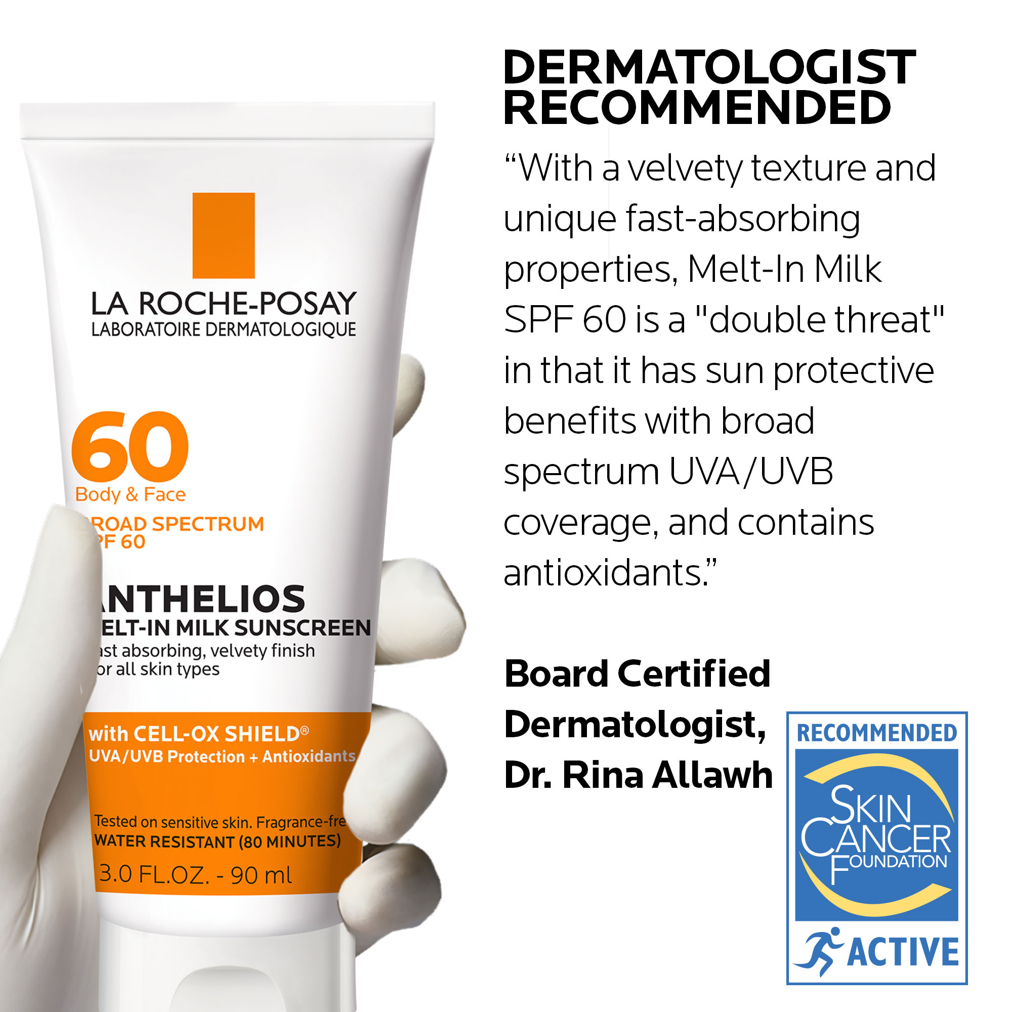 La Roche-Posay Anthelios Melt-In Milk Sunscreen SPF 60 photo 7