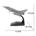 thumbnail image 3 of Tachiuwa 1/100 Scale Military EF-2000 Eurofighter Typhoon Fighter Model Home Office Decor, 3 of 9