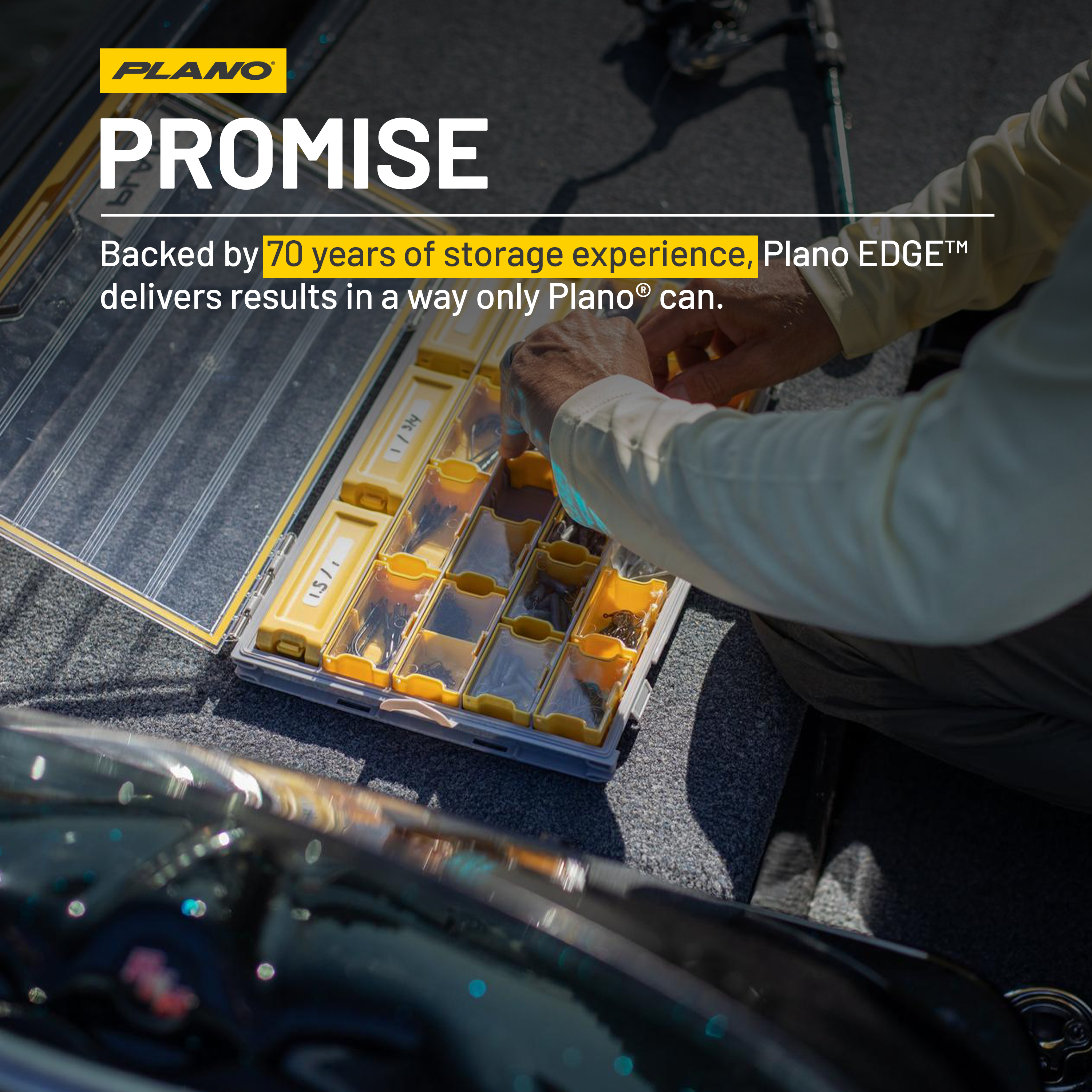 Plano EDGE Master Terminal Tackle Storage Box Yellow photo 6