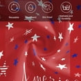 thumbnail image 5 of 4th of July Cloth Napkins, Red Independence Day White Blue Star Washable and Reusable Dinner Napkins Set of 8, Table Napkin for Kitchen Party Birthday Wedding Hotel Housewarming 20"x20", 5 of 8
