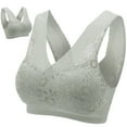 thumbnail image 3 of Sujetador de yoga deportivo sujetador sin costuras suave y agradable para la piel ajuste curvo tela cómoda sin restricciones para exteriores para el hogar para mujer para ANGGREK Otros, 3 of 8