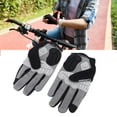 thumbnail image 4 of Touchscreen Cycling Gloves Shock Absorbing Full Finger Riding Gloves, Non Slip Grip Lightweight Cycling Gloves with Touchscreen Fingertips, Ideal for Men Women, 4 of 7
