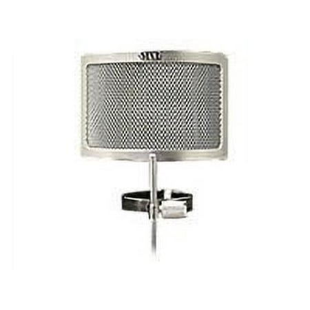 MXL PF-004-SS - Pop filter for microphone - chrome - for MXL 4000, 770