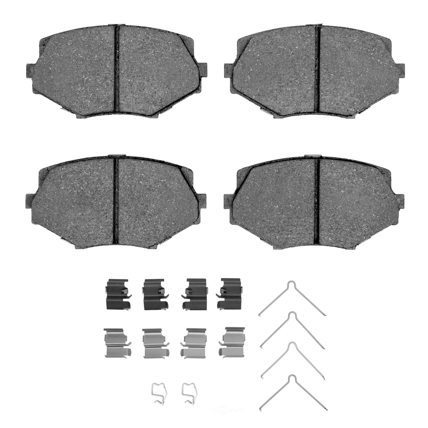 Dynamic Friction Company 1115-0635-01 DFC Active Performance Pads and Hardware Kit
