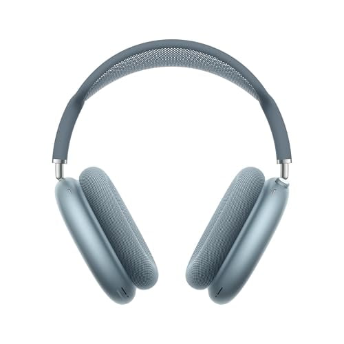 Apple AirPods Max Auriculares inalámbricos supraaurales, cancelación activa de ruido de nivel profesional, modo transparencia, audio espacial personalizado, carga USB-C, auriculares Bluetooth para iPh
