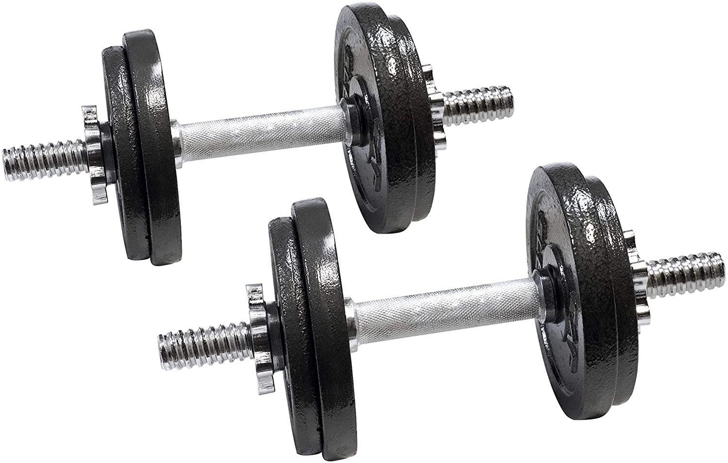 BRAND NEW CAP BARBELL 40-POUND ADJUSTABLE VINYL DUMBBELL WEIGHT SET IN HAND 40LB 