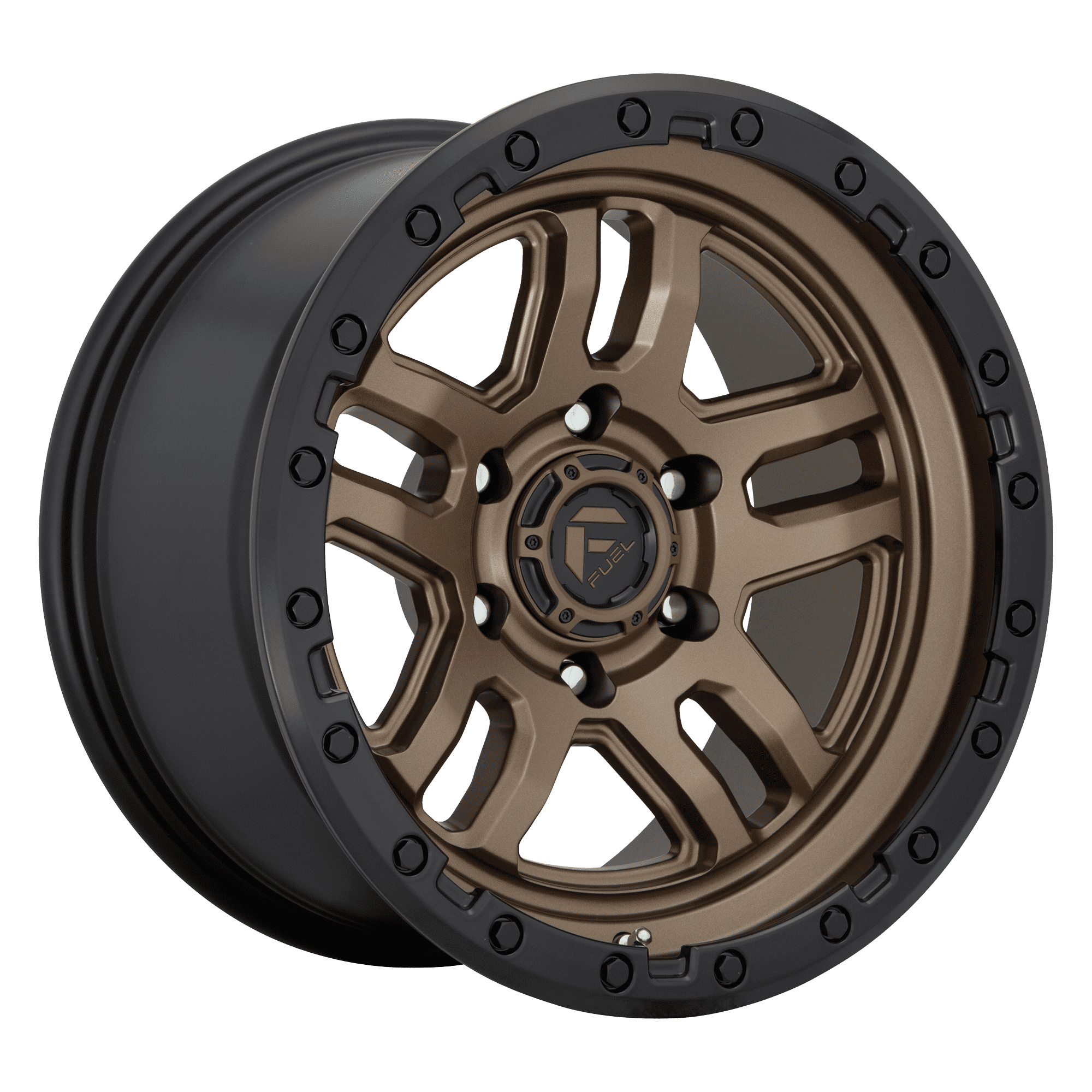 17" Inch 6x5.31 4 Wheel Rims Fuel D702 17x9 12mm BRONZE BLACK