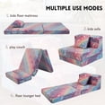thumbnail image 3 of Colchoneta plegable de 3 cuerpos Sleep Mat MeMoreCool Unicornio Arcoíris que brilla en la oscuridad 160x66x13 cm, 3 of 9