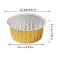 thumbnail image 2 of OULII 30Pcs Baking Cups for Muffins Foil Cupcake Baking Cups for Ice Cream Shops, 2 of 8