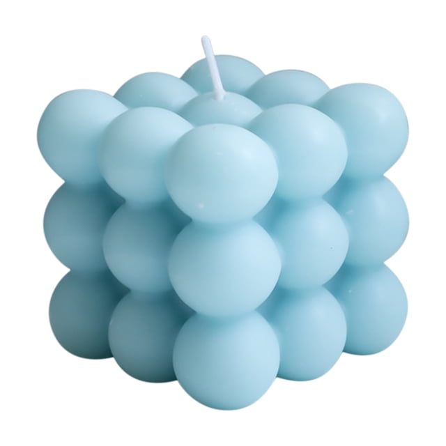 Apmemiss Geometric Square Shape Handmade Candle Light Aroma Soy Wax Candle Diy