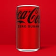 thumbnail image 3 of Coca-Cola Zero Sugar Soda Pop Mini Cans, 7.5 fl oz, 6 Pack, 3 of 17