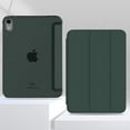 thumbnail image 1 of Étui pour Apple iPad Mini 6 9,7 Pouces 10,9 Pouces, Couverture à Rabat Intelligente pour Tablette, Étui de Protection, Support, Étui, Couverture pour iPad10 Air Pro Vert iPad4 5 6 12,9 Pouces, 1 of 6