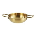thumbnail image 1 of Olla de ramen , olla de multipropósito, utensilios de cocina para el hogar, secas, olla de fideos instantáneos de doble asa, olla 20 centímetros Sunnimix ollas coreanas de ramen, 1 of 8