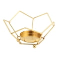thumbnail image 1 of Candle Holder, Gold Tealight Holder Anti Rust  For Home For Dining Table, 1 of 8