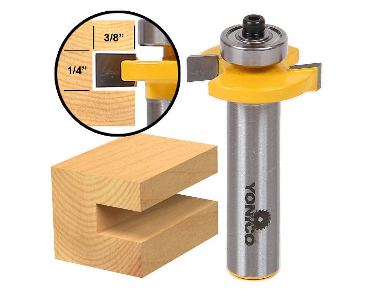 Mitered Door Router Bit Set- Frames & Molding Bit - Yonico 12230