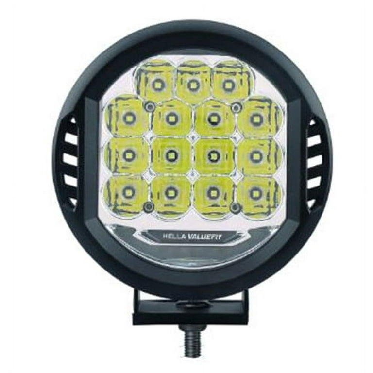 Hella H57-358117171 Value Fit 500 LEDs Driving Lights Kit - Black & Clear 