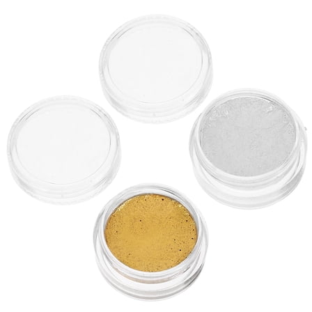 Masteelf 2PCS  Watercolor Paint Set Solid Pigment Glitter Watercolors Travel Watercolor Kit for Canvas Painting and Fabric Paint Projects (5ml)