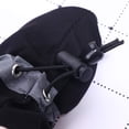 thumbnail image 3 of IGUOHAO 4PCS Chaussures Antidérapantes pour Chiens Bottes Imperméables pour Animaux de Compagnie pour la Neige et la Pluie Sangles de Fixation Réglables Cordon Protecteurs de Pattes de Chien, Noir, 3 of 9