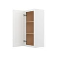 thumbnail image 5 of Furinno Shaker Wall Kitchen Cabinet 1-Door-2 Shelves, Ready to Assemble, 12 D x 15 W x 36 H, White, 5 of 8