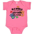 thumbnail image 3 of Inktastic In a World You Can Be Anything Be Kind Autism Awareness Boys or Girls Baby Bodysuit, 3 of 5