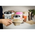 thumbnail image 4 of Karat C5000 Recycled Paper Made 4-Cup Carrier for take-out, Hot coffee, Soup, Cold Drink / 300-ct. Case, 4 of 8