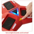 thumbnail image 6 of UNO Triple Play Card Game for Family Night Featuring 3 Discard Piles, Lights & Sounds, 6 of 9
