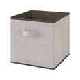 thumbnail image 2 of Vaidha Organisateur de Vêtements et Jouets Sans Couvercle Boîte de Rangement de Bureau Tiroir de Garde-Robe Boîte de Rangement en Non-Tissé Style Beige, 2 of 4