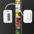 thumbnail image 4 of Refrigerator Lock Refrigerator Freezer Door Lock with Password Adjustable Design Easy to Set-up Child-proof Fridge Door Lock Fridge Freezer Door Lock, 4 of 8