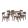 thumbnail image 1 of Comedor Minimalista Bossa de Madera con 6 Sillas, 1 of 5