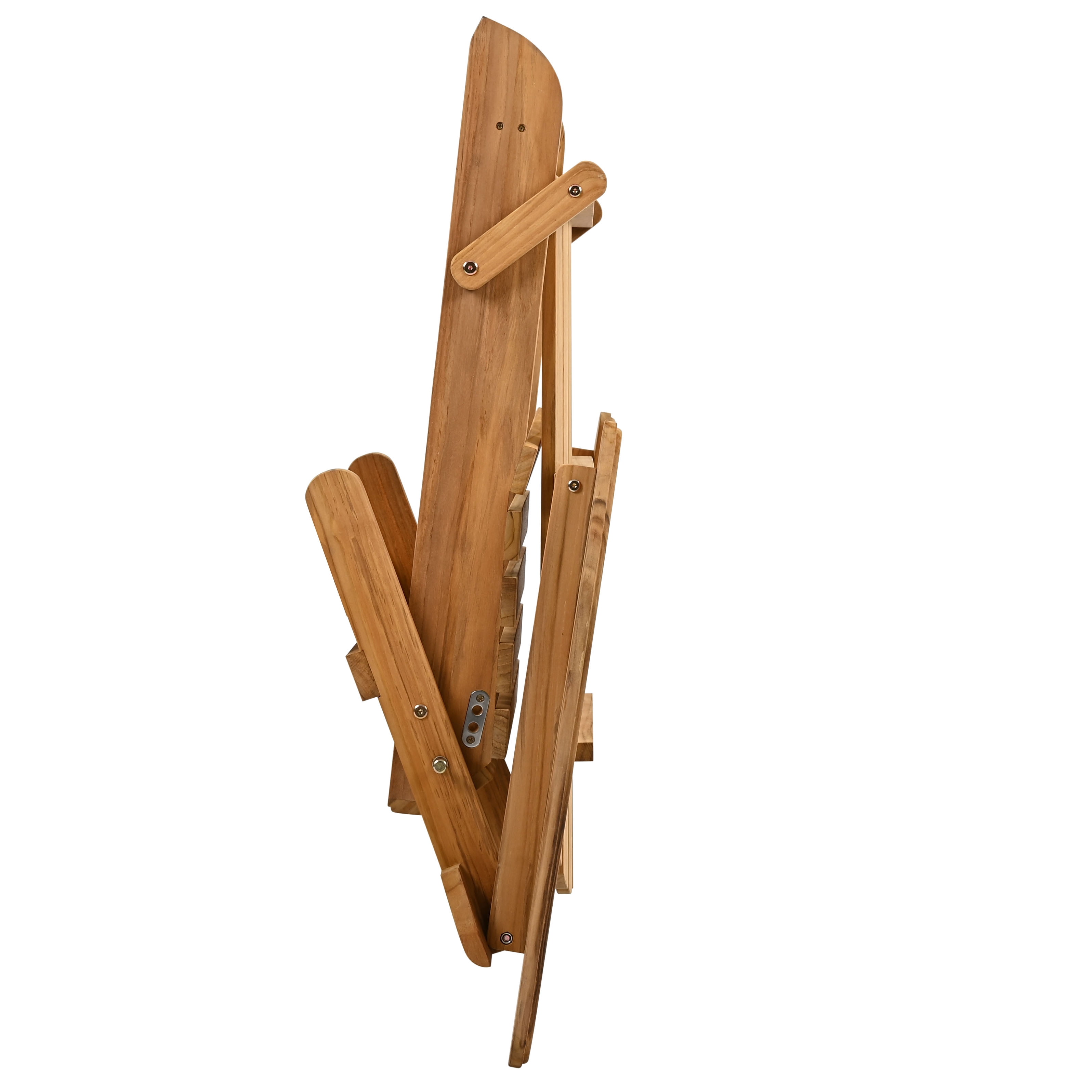 Safavieh Couture Alani Teak Adirondack Chair, Natural