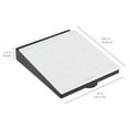 thumbnail image 2 of ECR4Kids MessageStor Dry-Erase Glass Board Memo Station, Desk Organization, Waves, 2 of 9