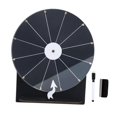 thumbnail image 2 of KLKCMS Roue Rotative pour Prix Roue de Fortune Plateau Tournant de Prix de Table pour Activités Promotionnelles de Boutique Supermarché Pub Accessoires de Fête Noir, 2 of 9